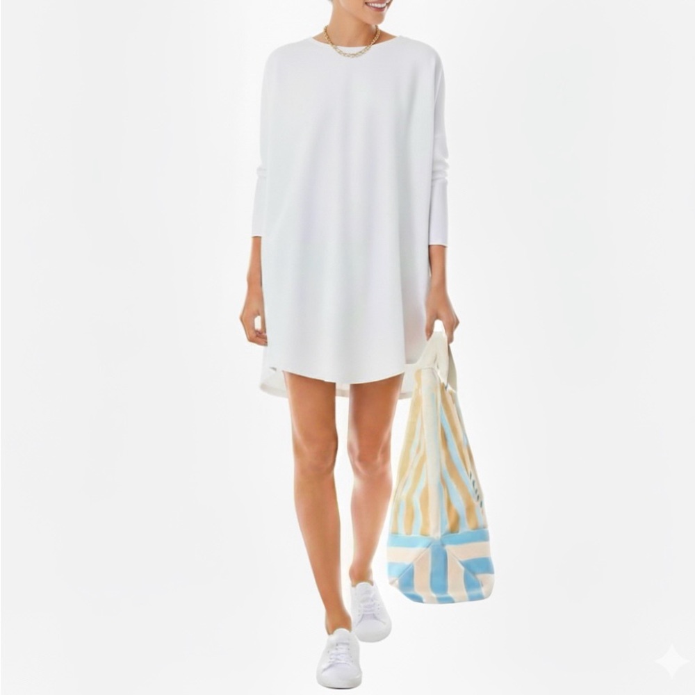 Tuckernuck Pomander Place Sue Sweatshirt Pullover Mini Dress Size XS/S Preppy